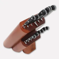 12 pieces forged s/steel knives set