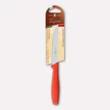 Table knife, orange handle – 11 cm
