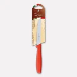 Table knife, orange handle – 11 cm
