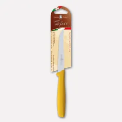 Steak knife, yellow handle – 11 cm