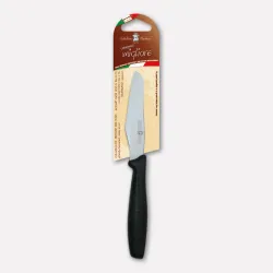 Pizza knife, black handle – 10 cm