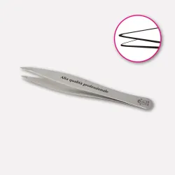 Set of 4 professional stainless steel tweezers