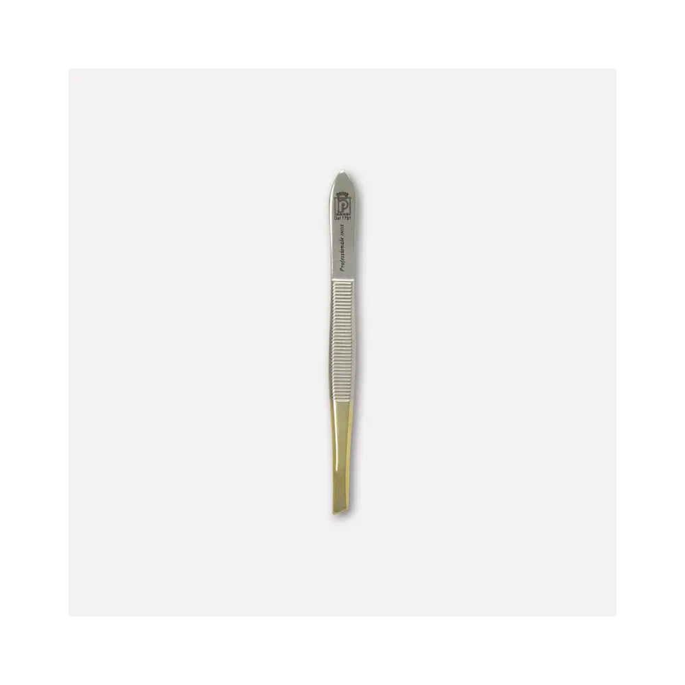 Half-gold tweezers, assorted tips