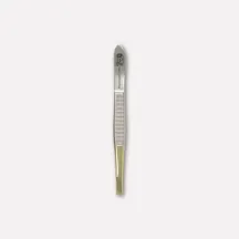 Half-gold tweezers, assorted tips
