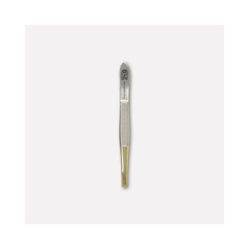 Half-gold tweezers, assorted tips