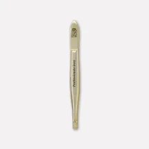 Fully gold-plated tweezers, assorted tips