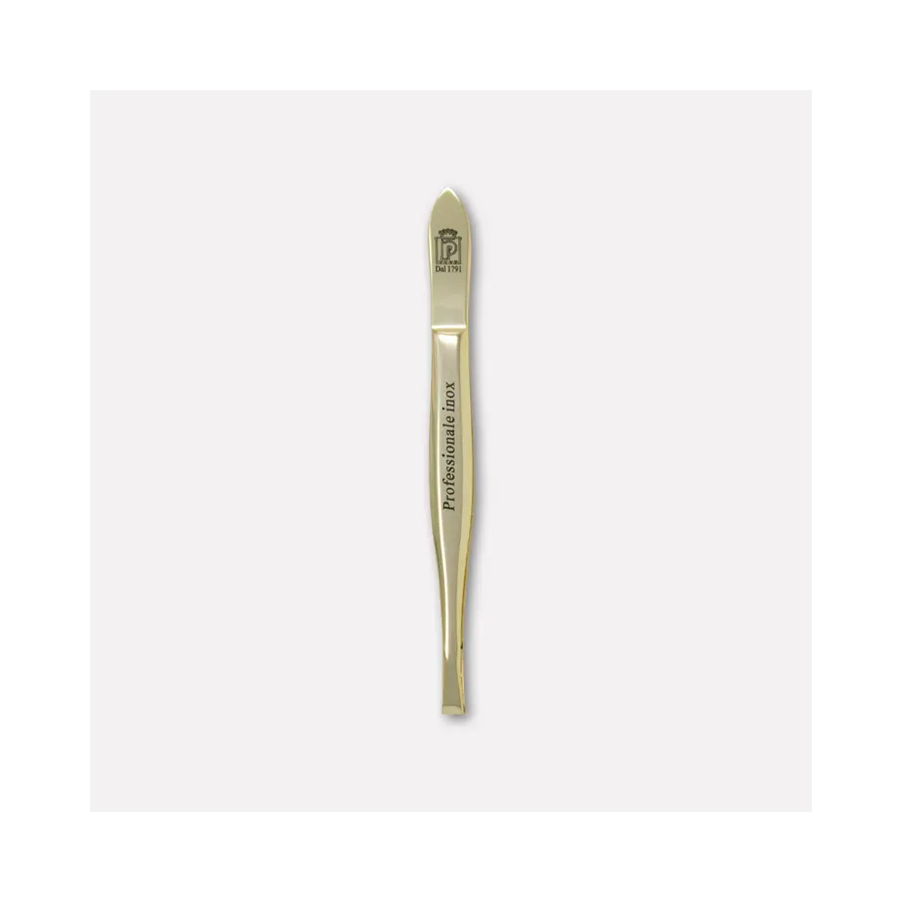 Fully gold-plated tweezers, assorted tips