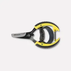 Citrus scissors, curved blades, with strap