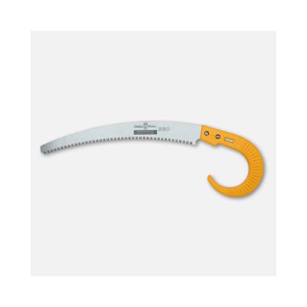 Professional hacksaw with curved blade and plastic handle – 33 cm