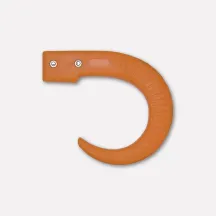 Umbrella handle for saws, made of iron