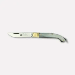 Zuavo knife, genuine horn handle - 15 cm