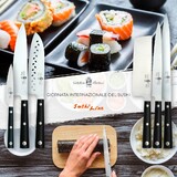 La nostra linea di coltelli "Sushi Line"🍣 è prodotta con speciale acciaio inox, attraverso un trattamento termico vigoroso che garantisce un'elevata durezza della lama. 🔪

Hai mai provato a preparare queste pietanze orientali? 🥟 E' arrivato il momento di farlo!
Trovi tutti i prodotti sul nostro shop online👉 https://bit.ly/38cMbeS

#giornatainternazionaledelsushi #coltelleriepaolucci #sushi #sushihomemade #prepararesushi #coltelliartigianali #molise #frosolone
